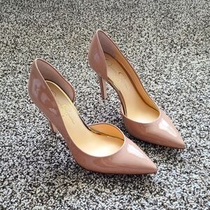 Jessica Simpson Nude D’Orsay Claudette Pump US 9.5
